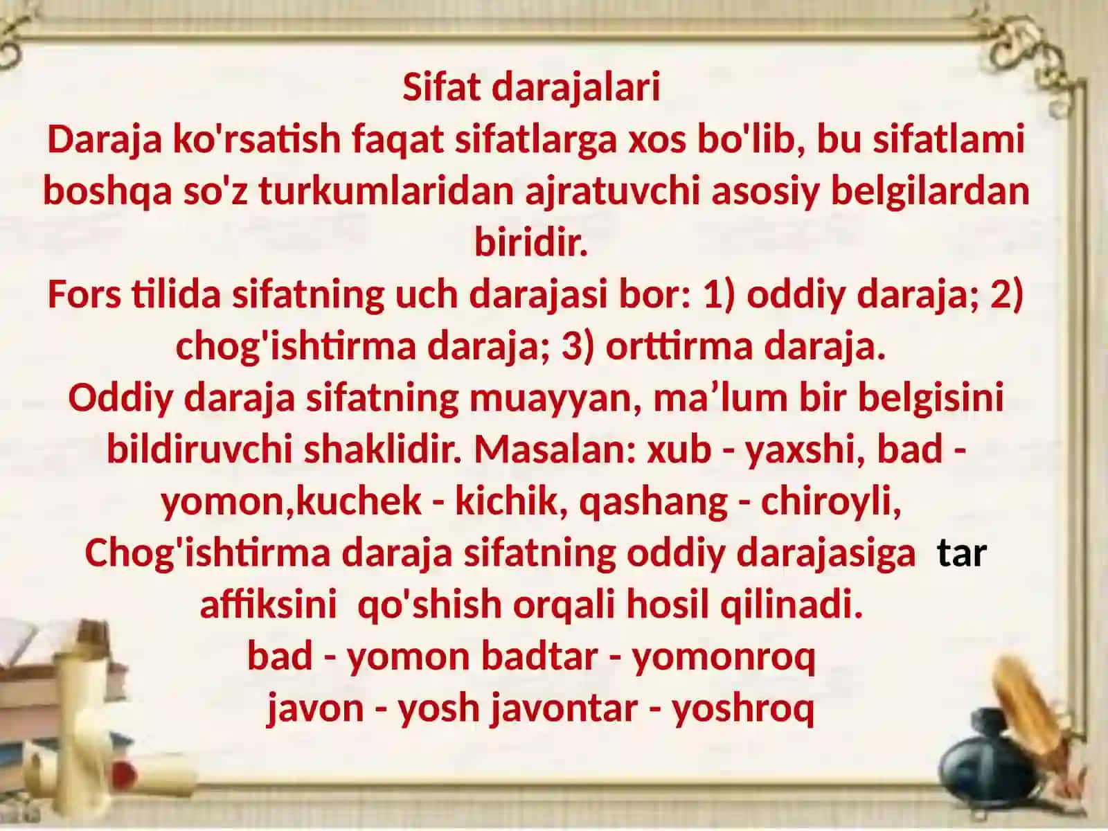 SHARQTILLARI VA ESKI O'ZBEK YOZUVI FANIDAN MUSTAQIL ISHI 4
