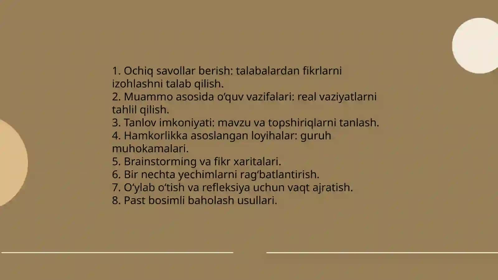Mustaqil fikrlashni rivojlantirish 4