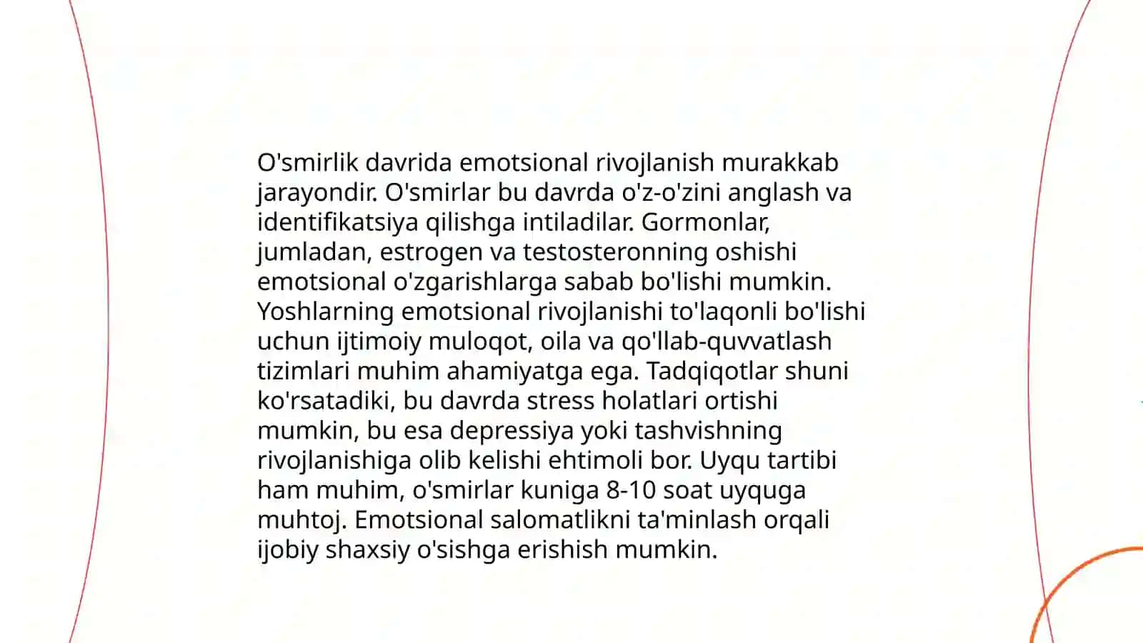 O'smirlik davrida identifikatsiya 4