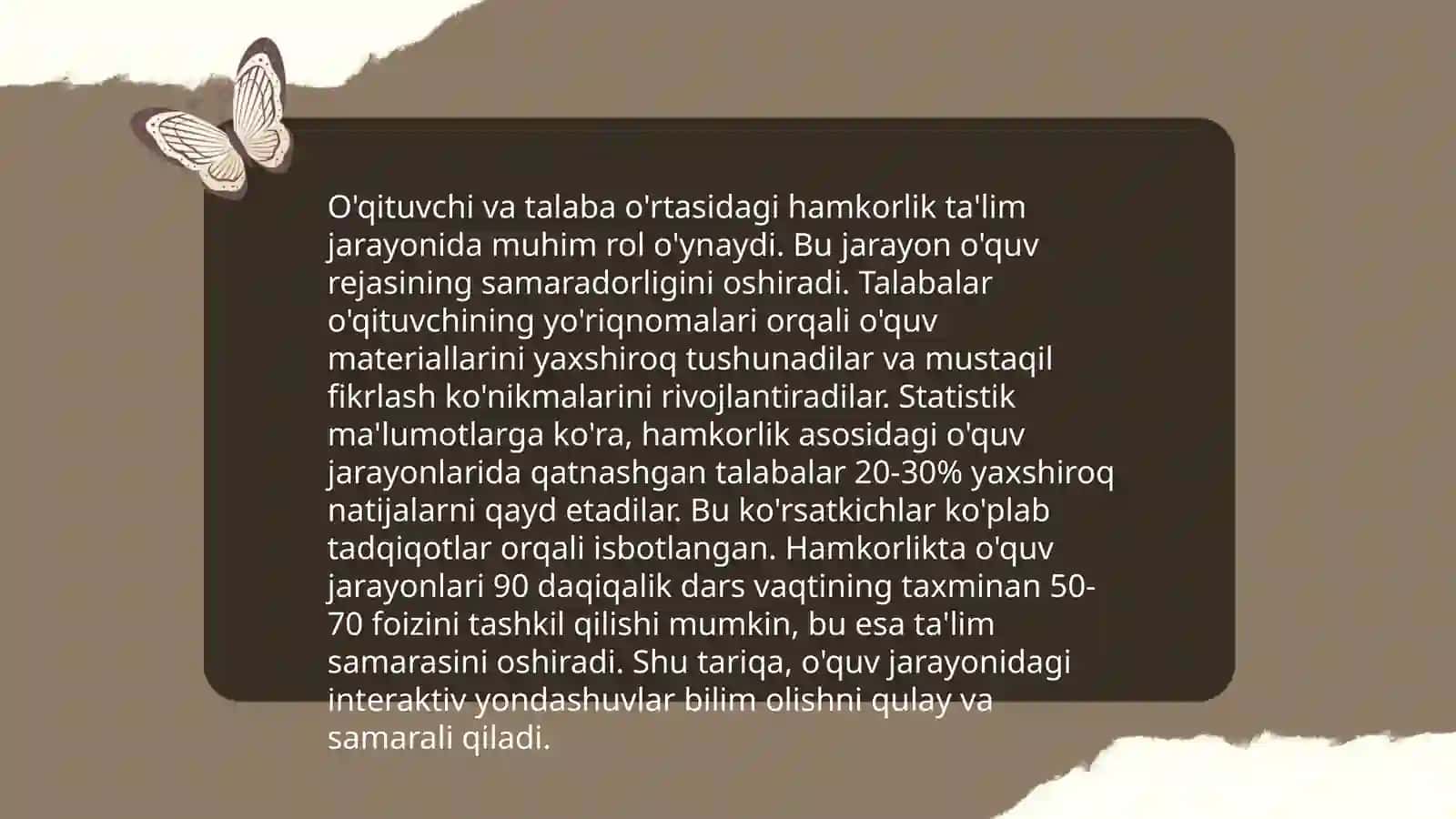 Taʼlim sifatini oshirishda oʻqituvchining roli 4