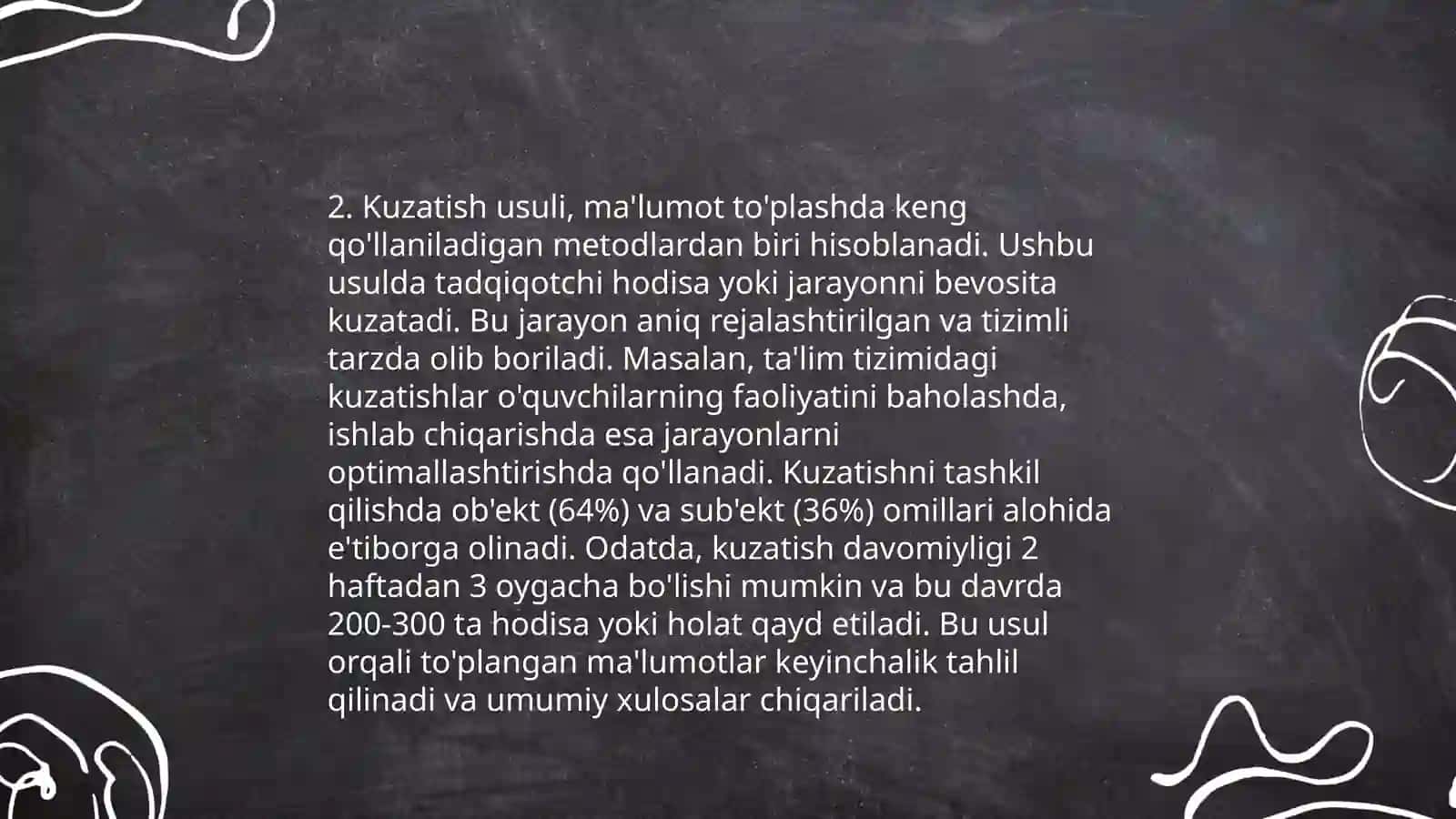 Psixologiyaning tadqiqot metodlari va tarmoqlari mavzusi 4