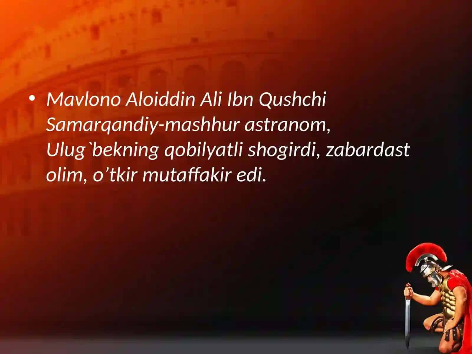 Ali Qushchining ilmiy-tabiiy va falsafiy qarashlari 4