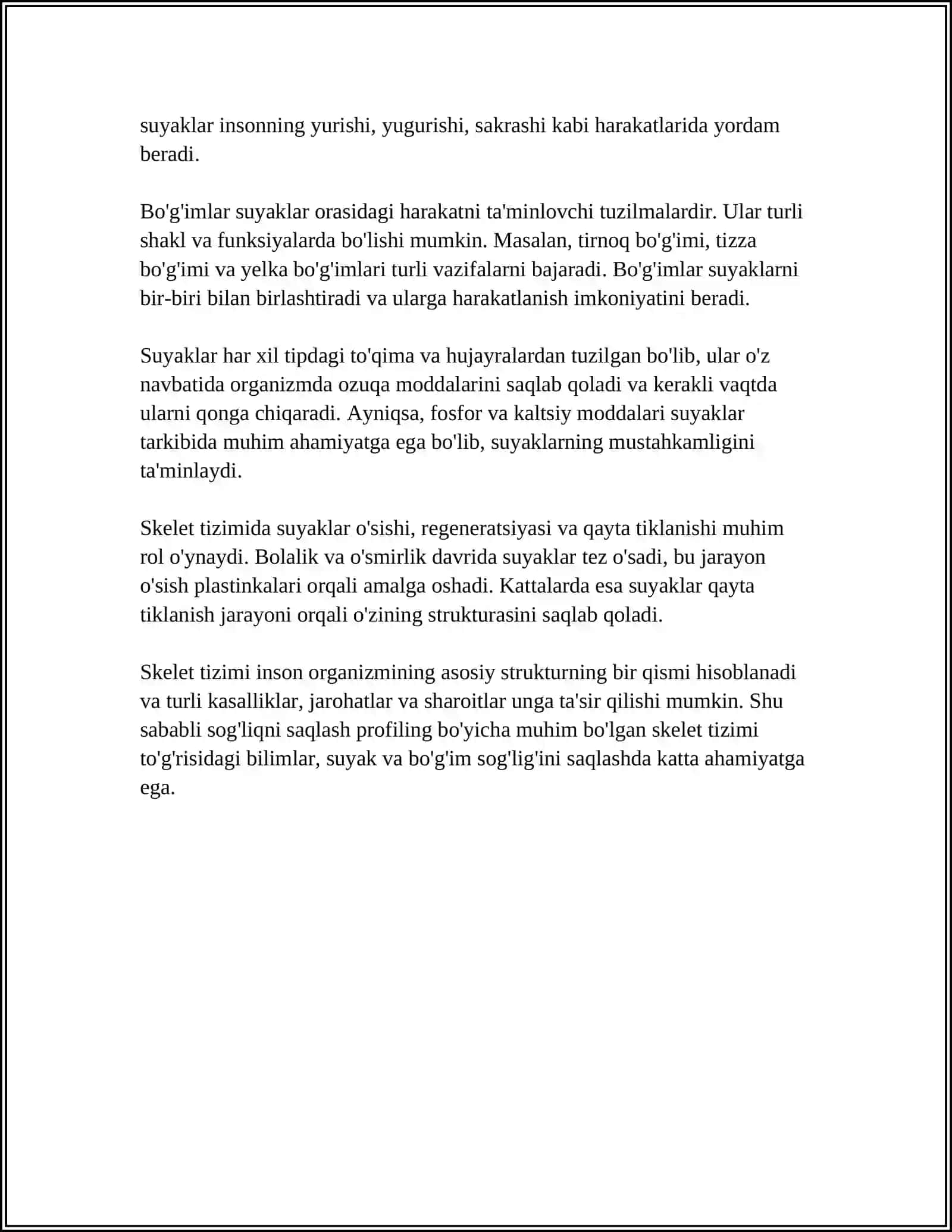 ODAM ANATOMIYASI HAQIDA MAʼLUMOT 4