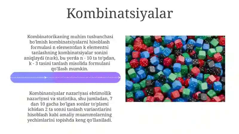 Kombinatorikaning Elementlari 4