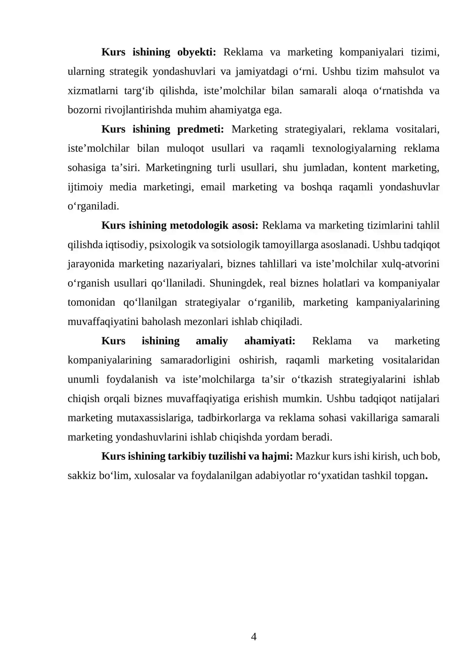 REKLAMA VA MARKETING KOMPANIYALARI TIZIMI 4