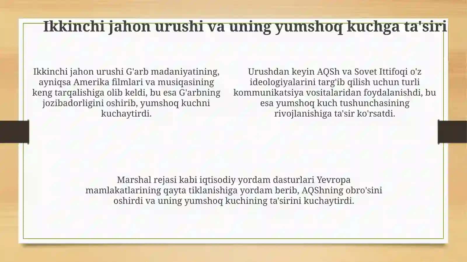 Yumshoq kuch nazariyasining tarixiy ildizlari 4