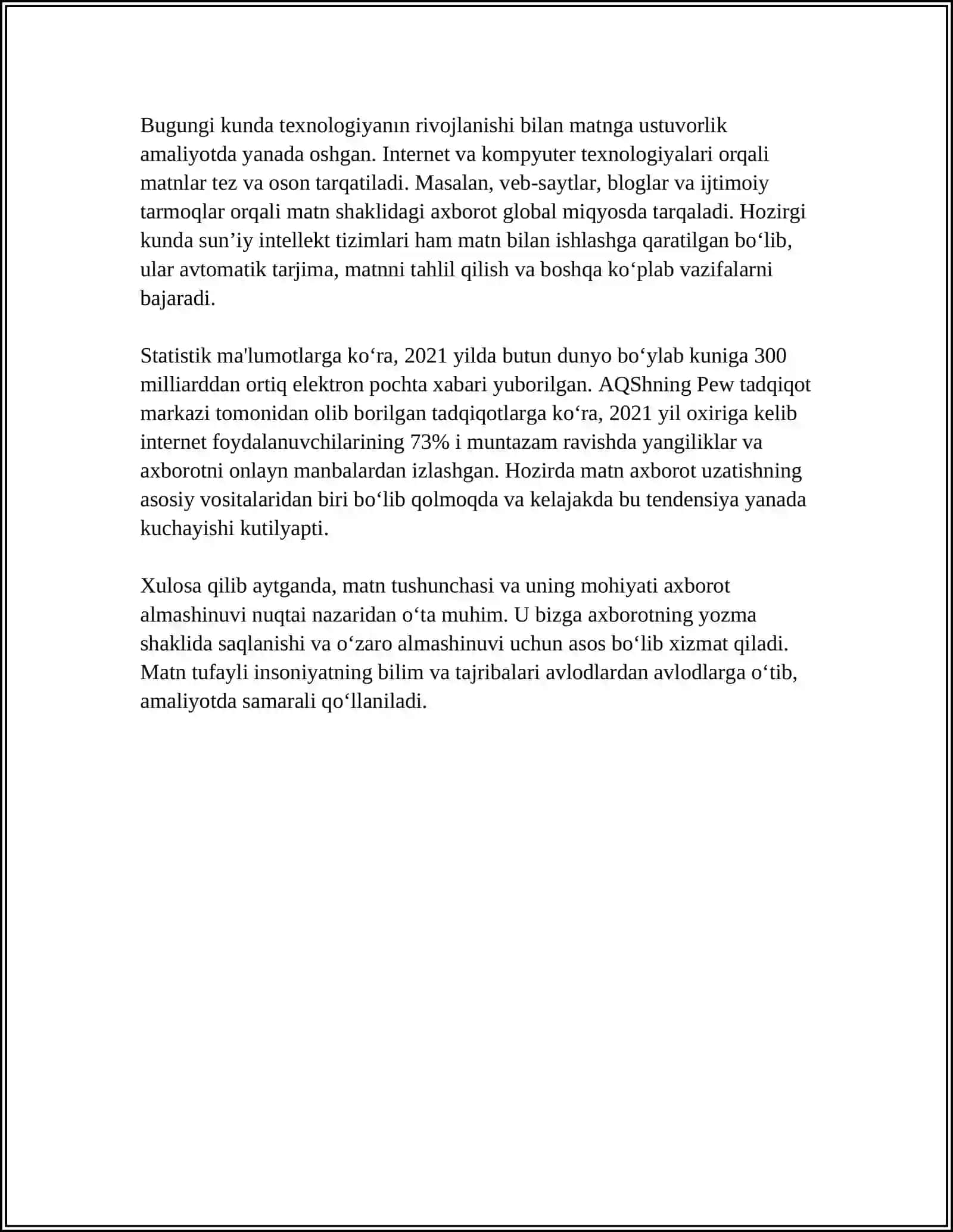 ONA TILI DARSLIKLARIDA BERILGAN MATNLAR TAHLILI 4
