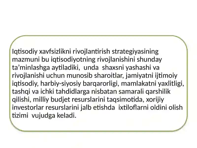 Iqtisodiy siyosatga kirish fani 4
