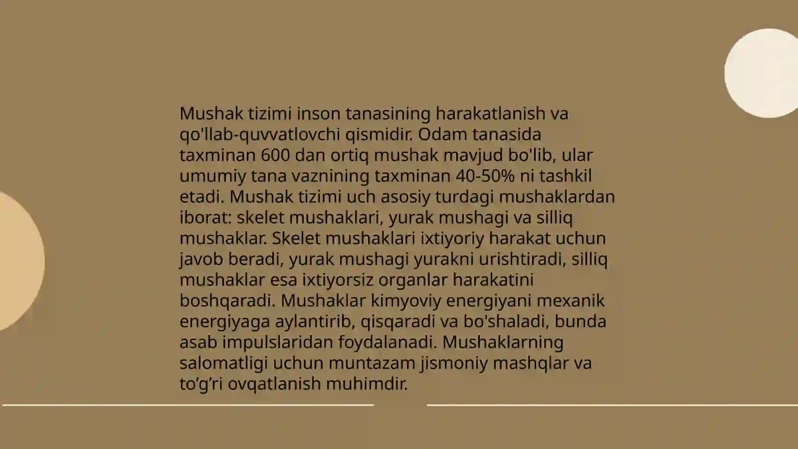 Harakat sistemasi 4