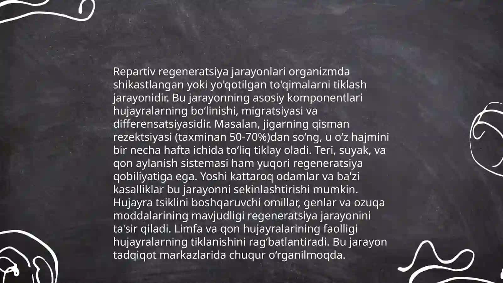 Fiziologik va reperativ regeneratsiya 4