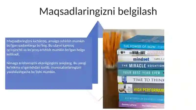 Shaxs oʻzini oʻzi kamol toptirish 4