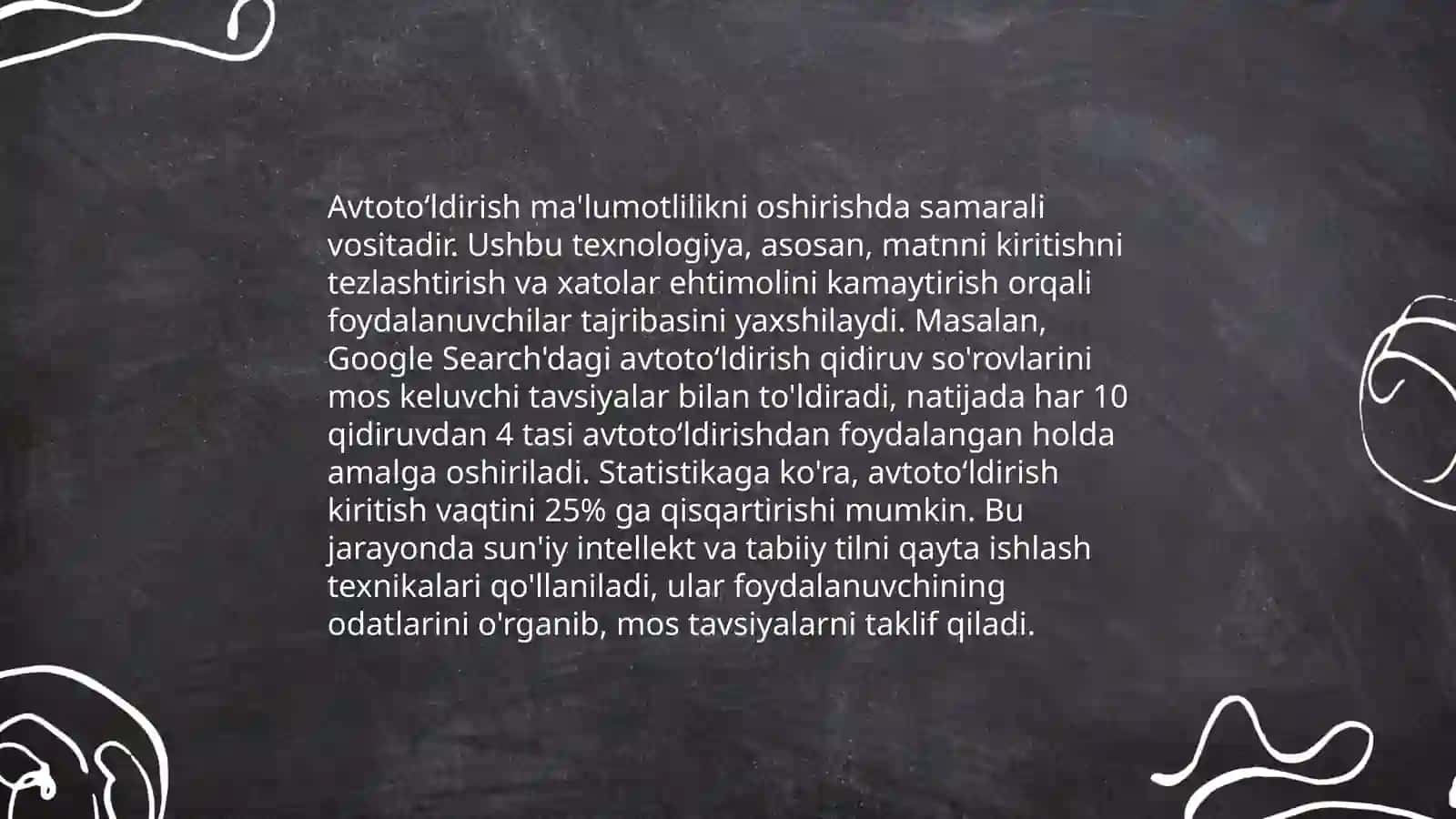 Excel dasturida katakchalar oʻzgartirish avtotoʻldirish funksiyasi 4