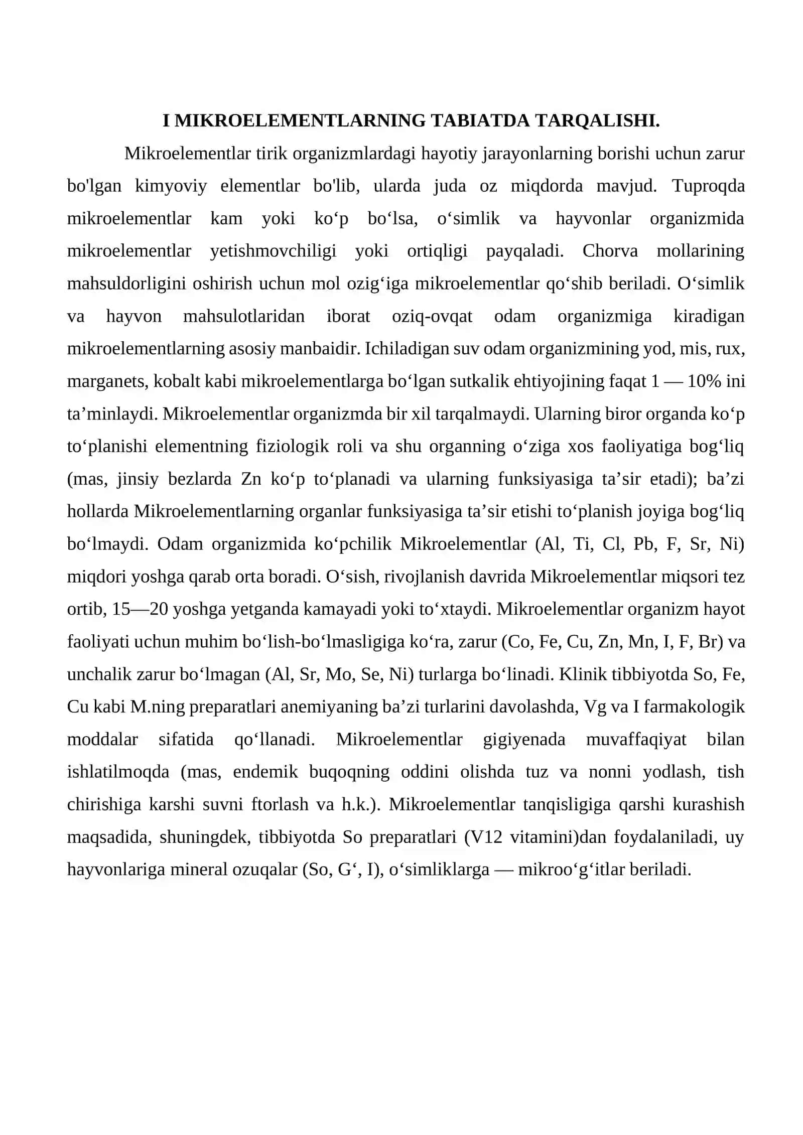 Mikroelementlarning fiziologik roli 4
