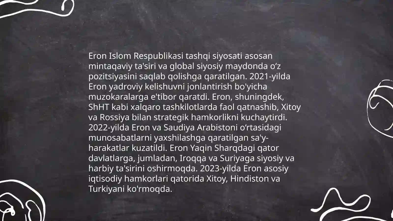Eron Islom Respublikasi Konstitutsiyasi 4
