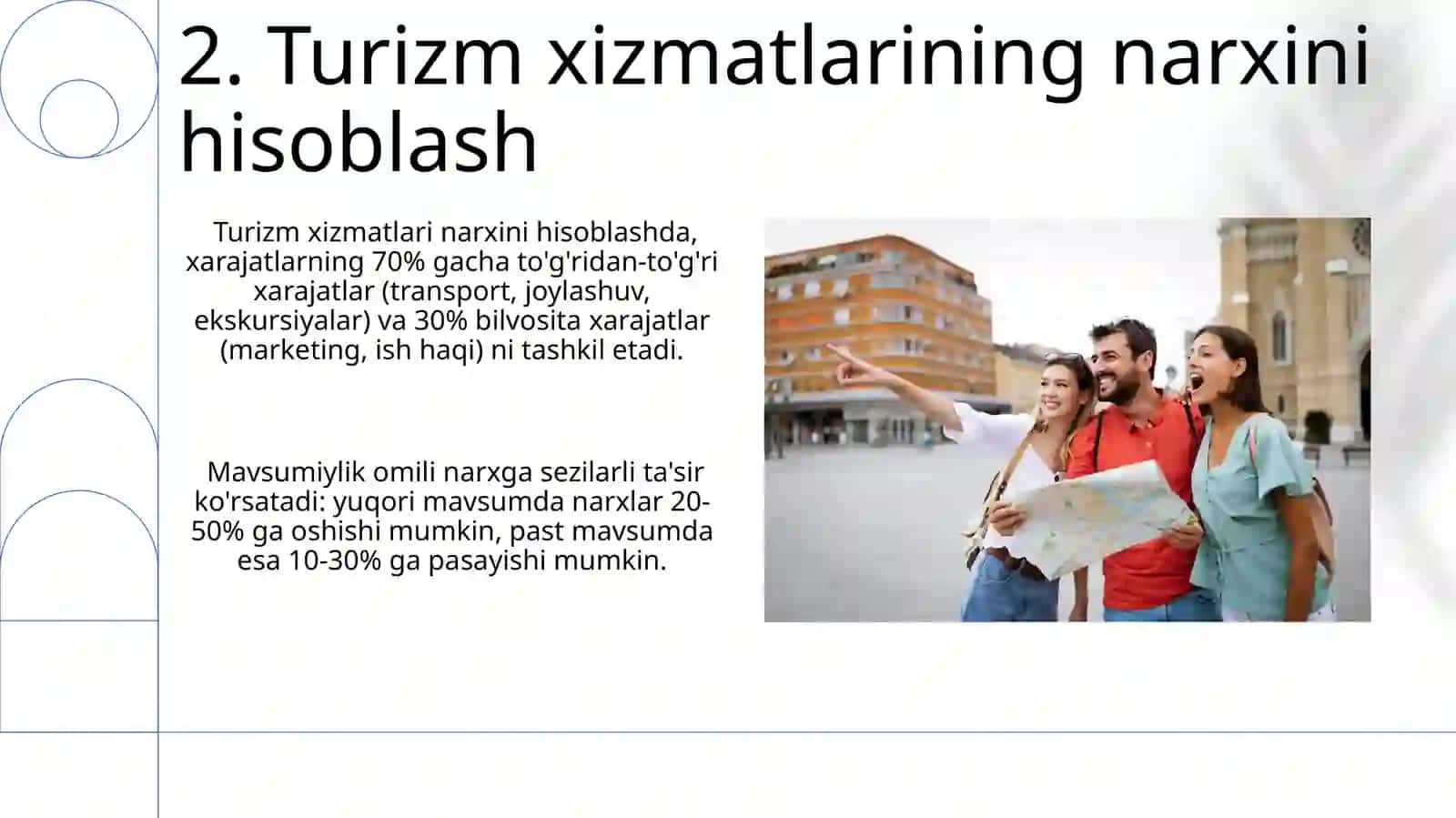 Turizm sohasidagi narxni shakllantirish 4