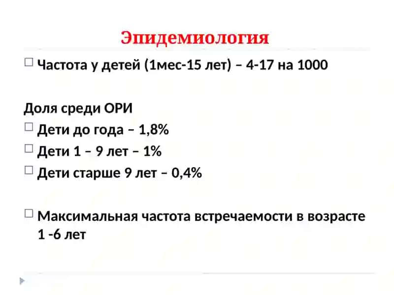 Пневмонии у детей: клиника, диагностика, лечение 4