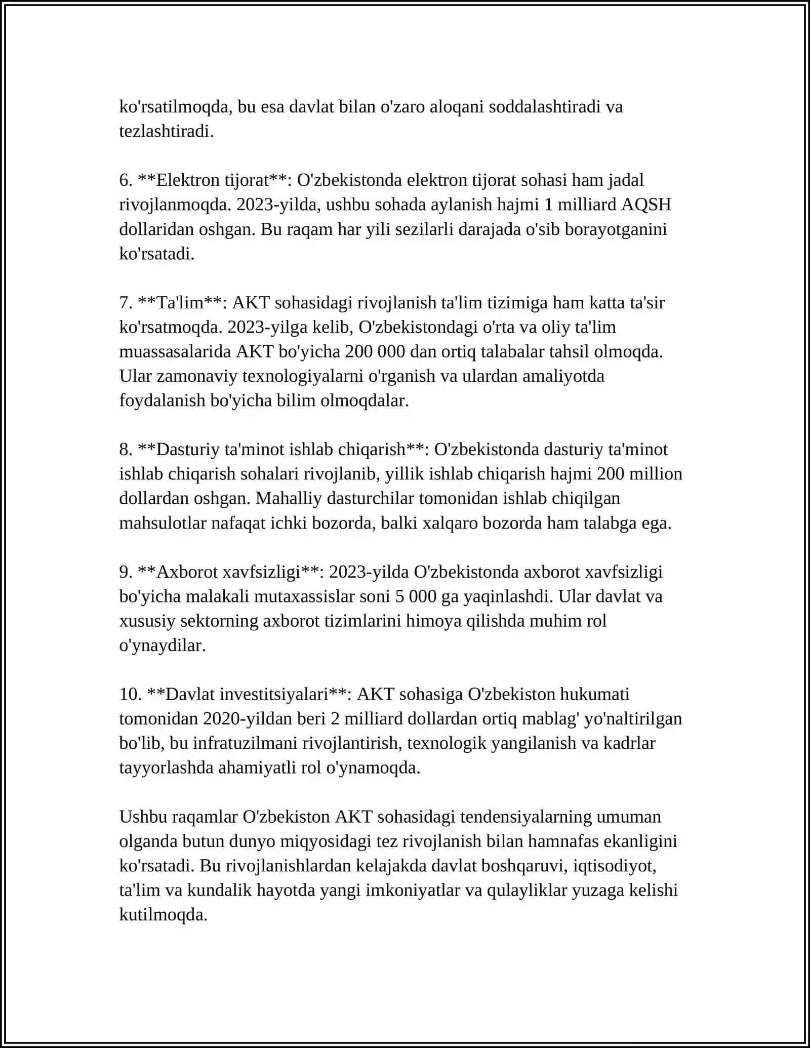 AXBOROT KOMMUNIKATSIYALARI INFRATUZILMASI 4
