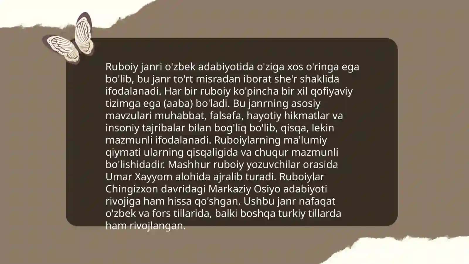 Alisher Navoiy ruboiylari 4