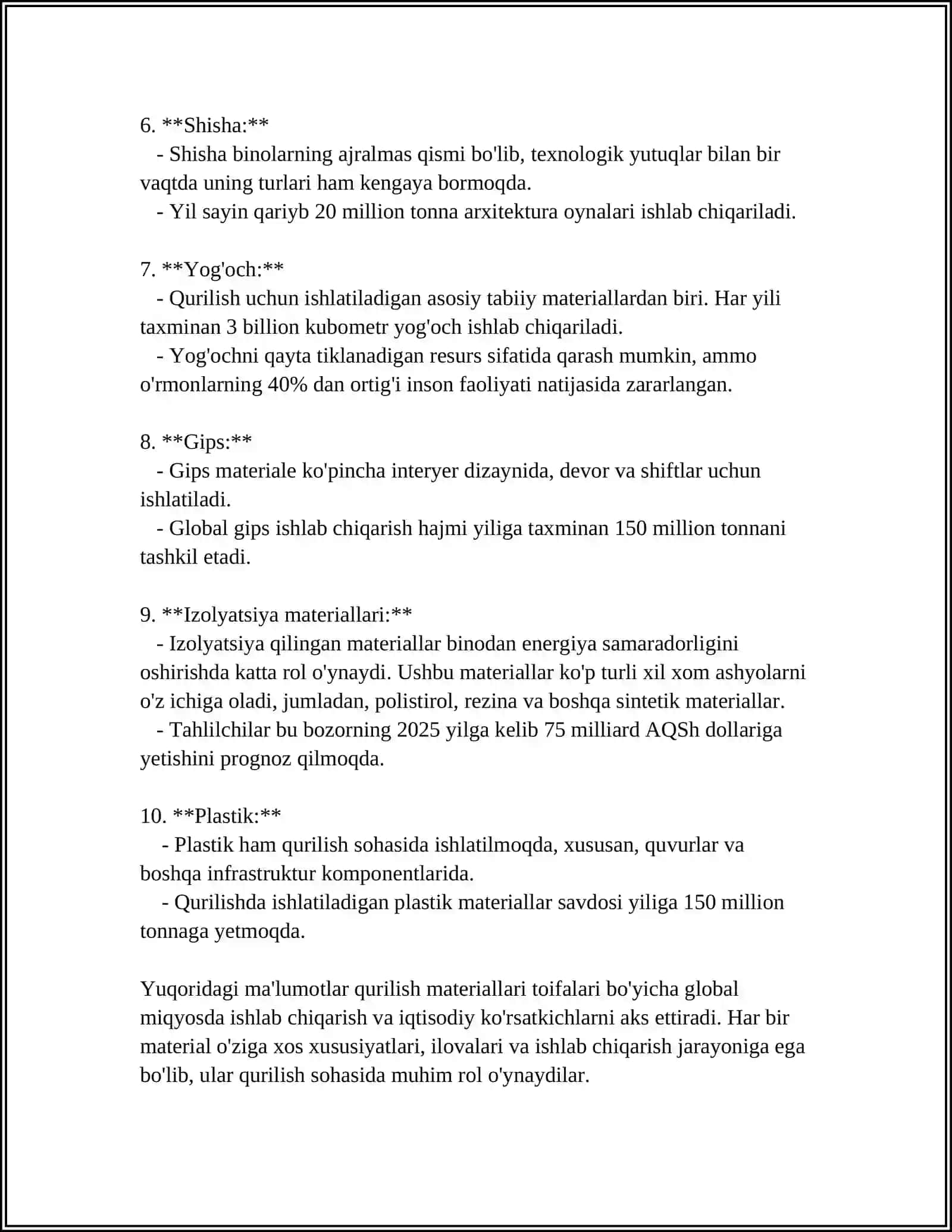 Qurilish Materiallari 4