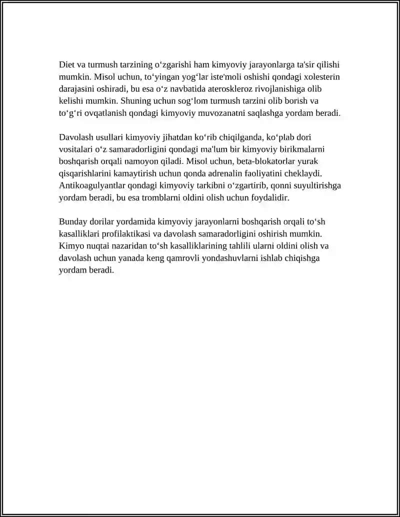 TOSH KASALIKLARI ULARNI KIMYOVIY ASOSLARI 4