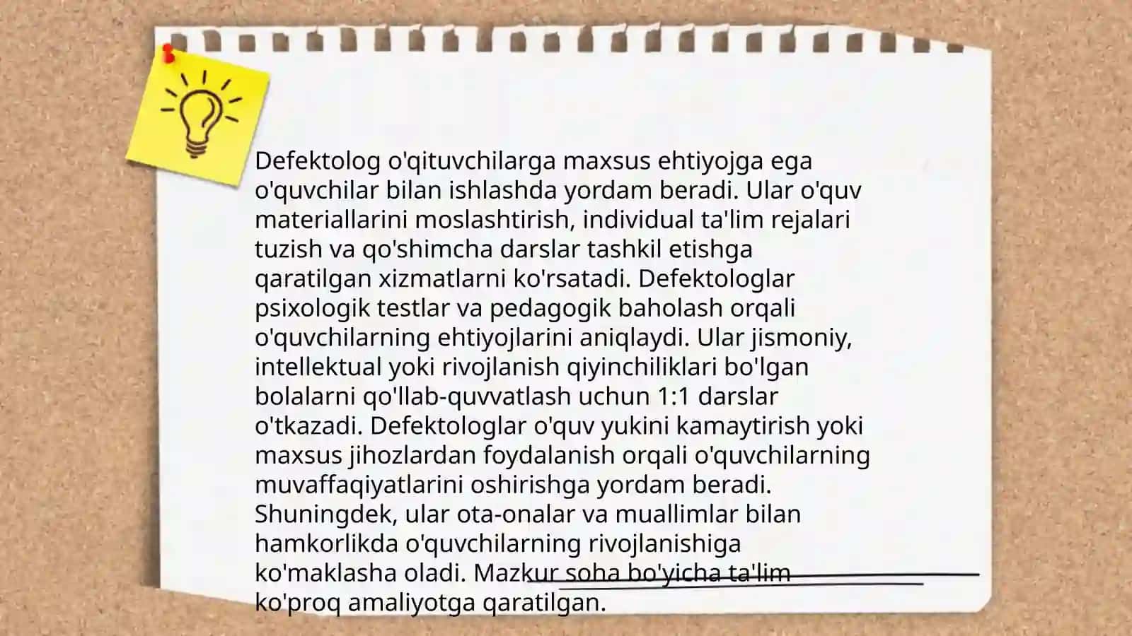 Inklyuziv taʼlim tizimida defektologning oʻrni va vazifalari 4