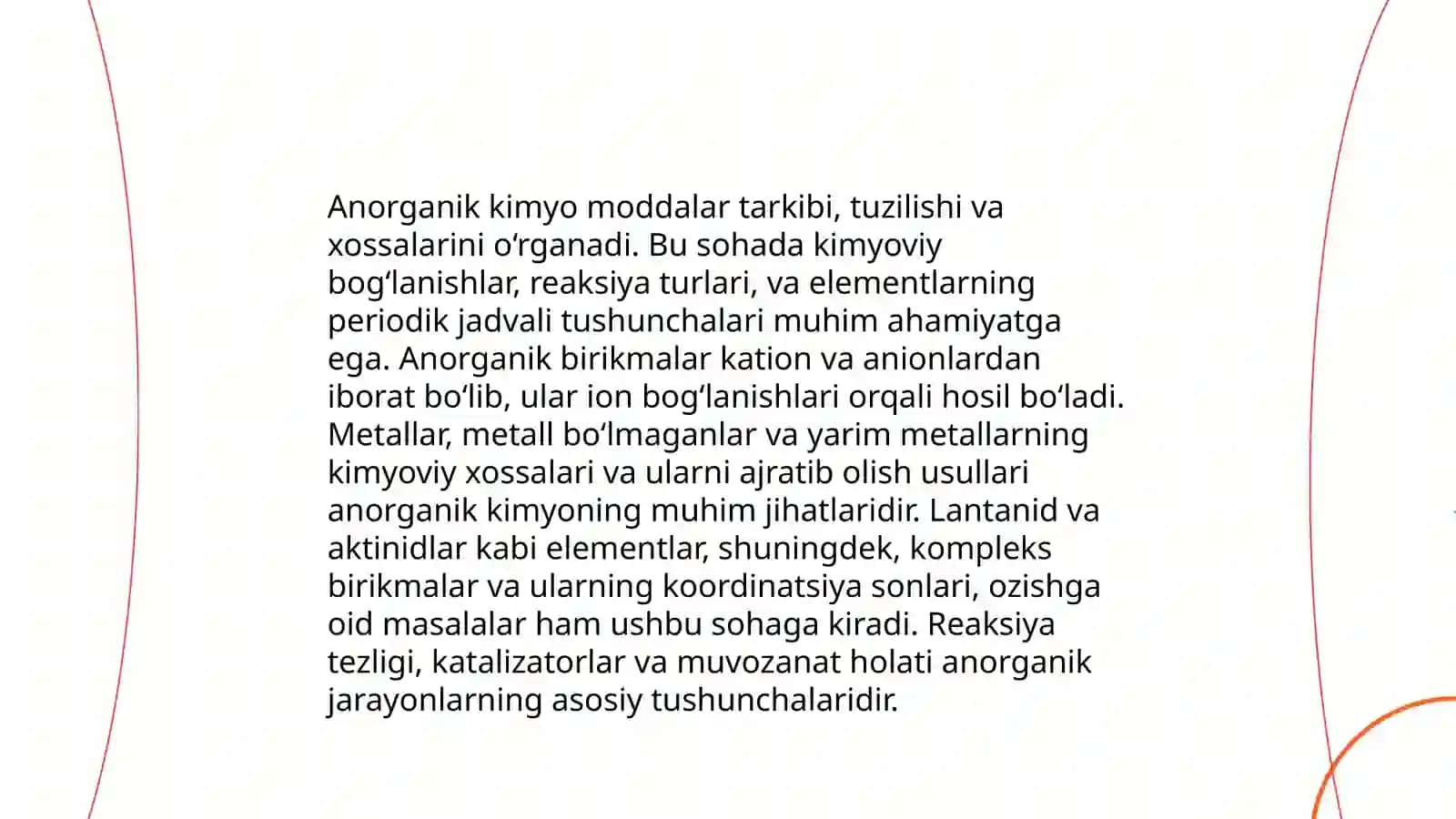Anorganik ximiya va ekologiya 4
