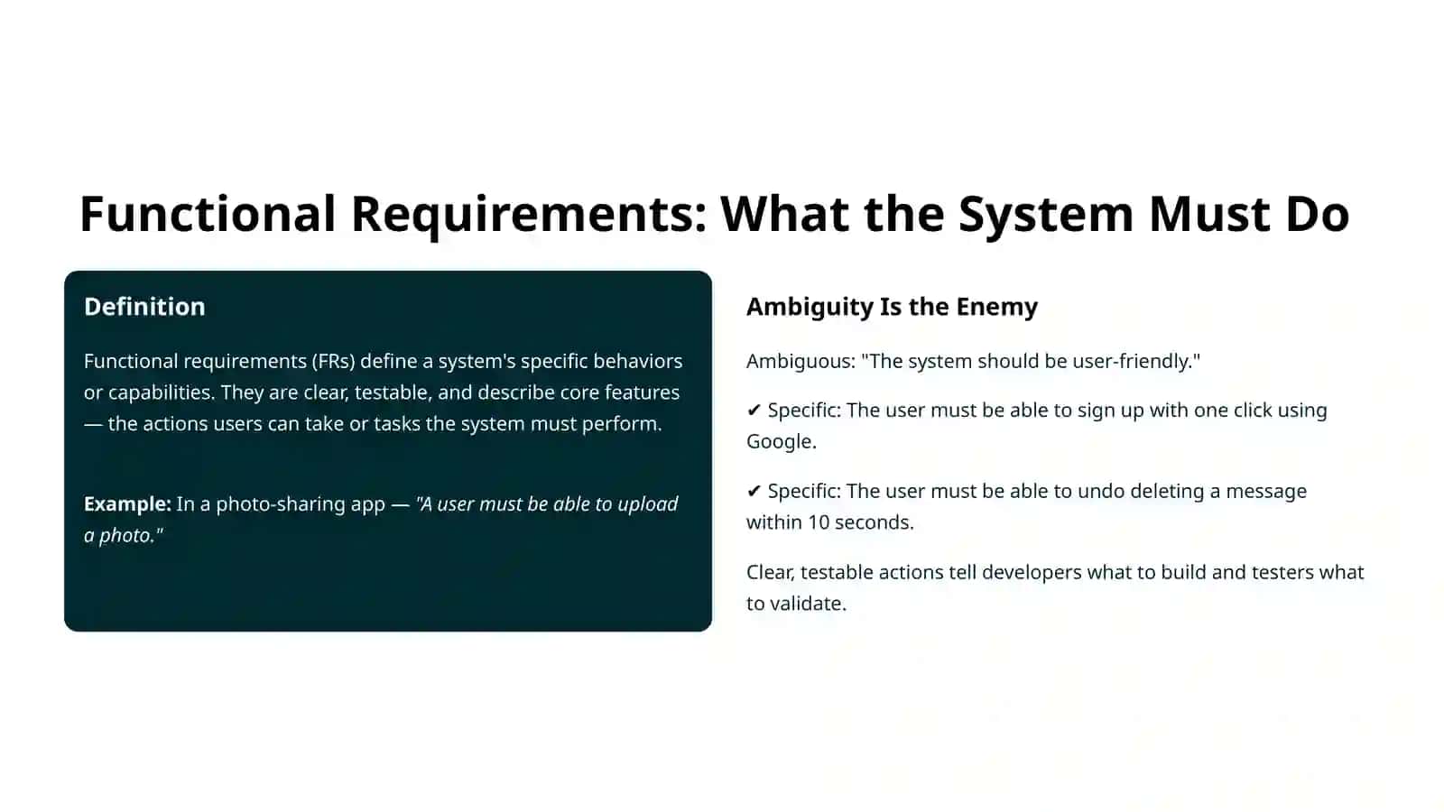 Functional vs. Non-Functional Requirements in System Design 4