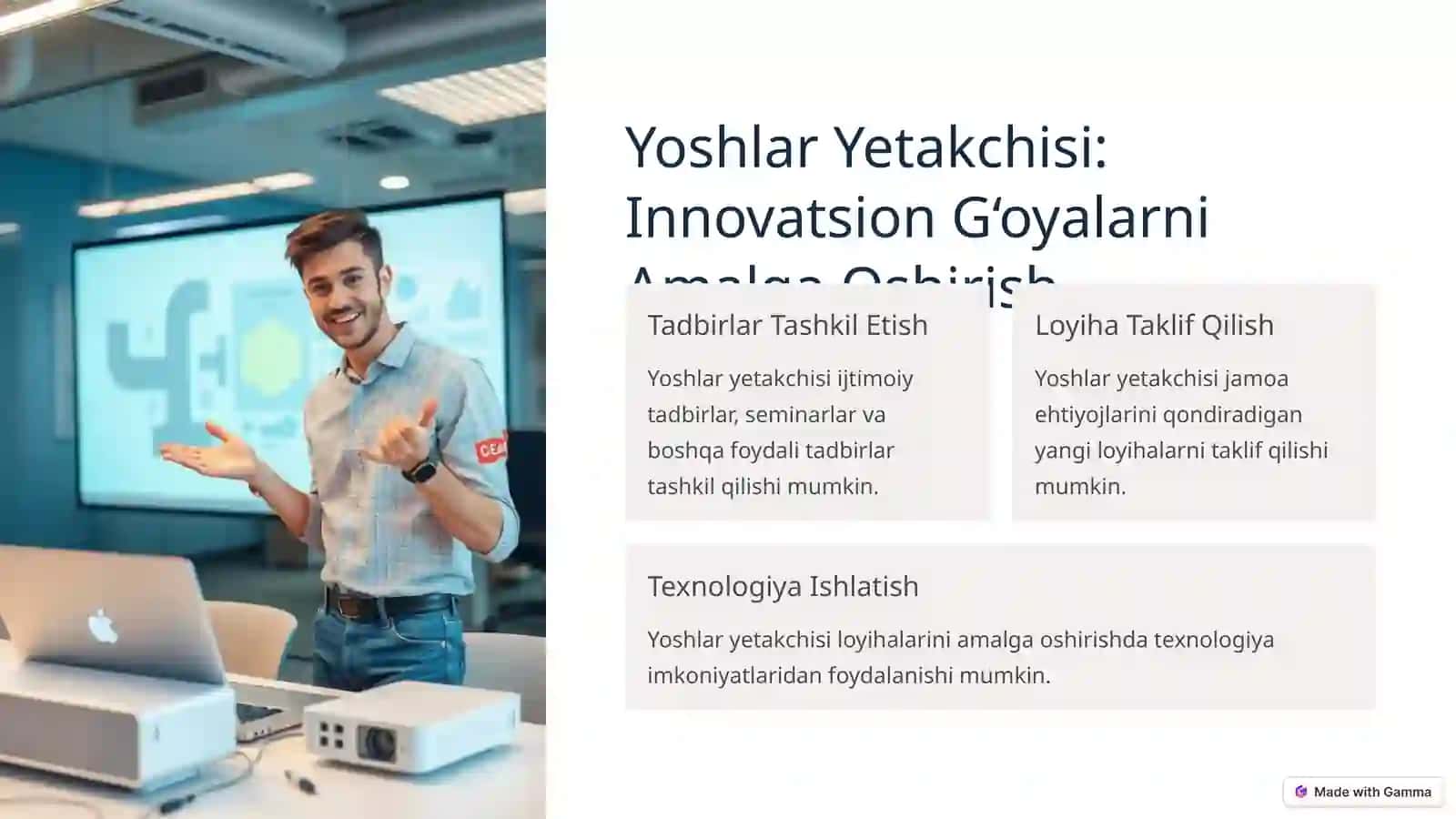 Yoshlar Yetakchisi: Jamiyatga Xizmat Qilishning Yo‘li 4