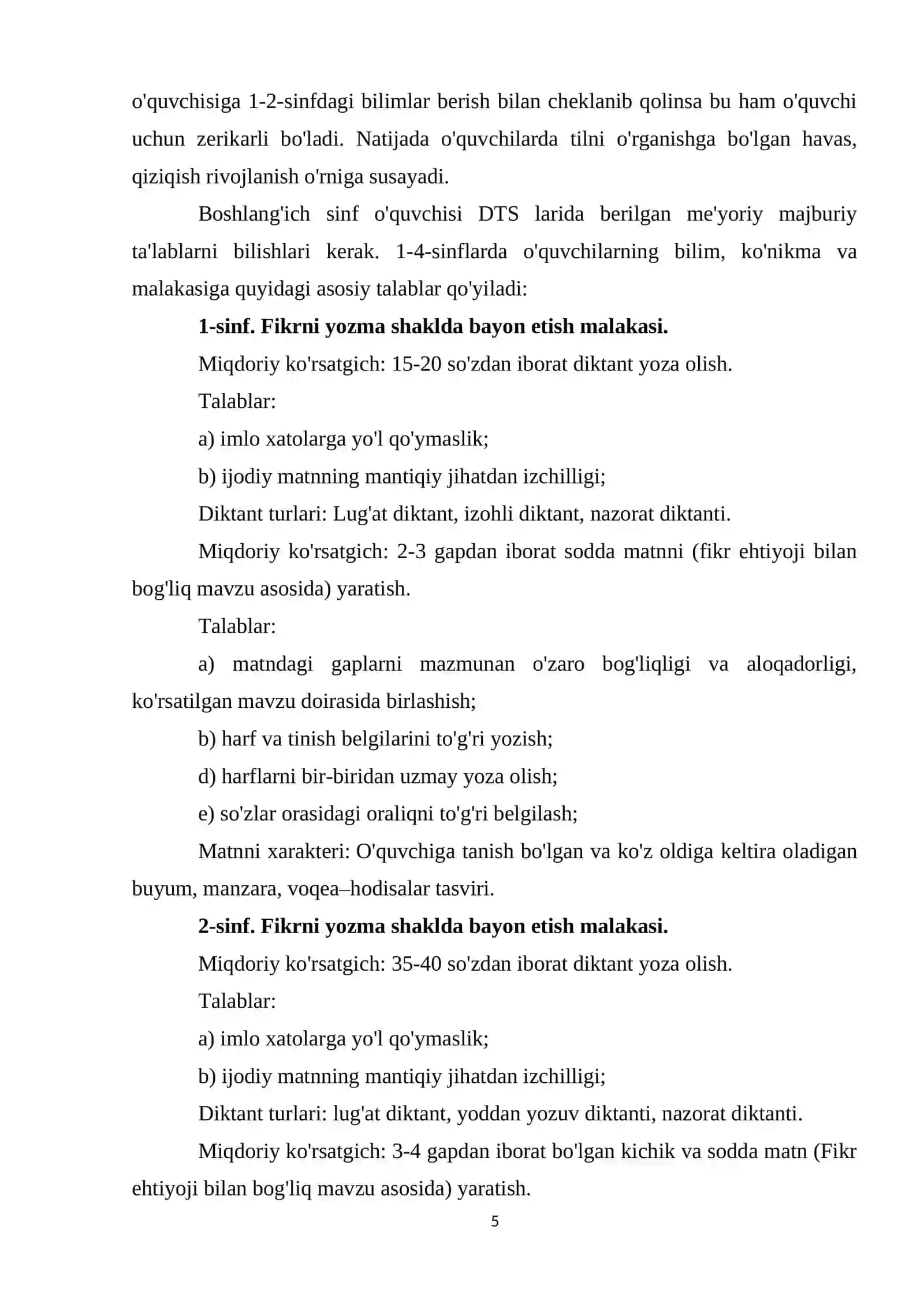 Boshlang`ich sinflarda ona tili darslarining turlari 4