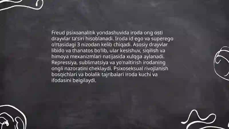 Iroda borasidagi nazaryalar 4