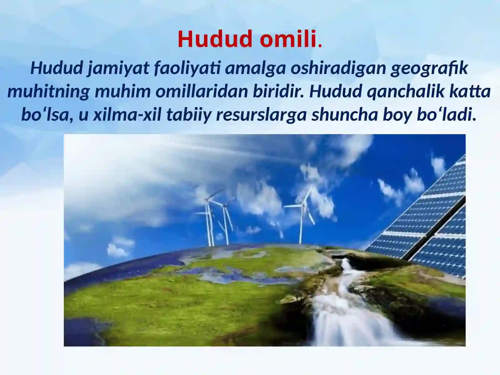 Mamlakatlarda xo‘jalikning hududiy tuzilishigafan-texnika inqilobining ta’siri 4