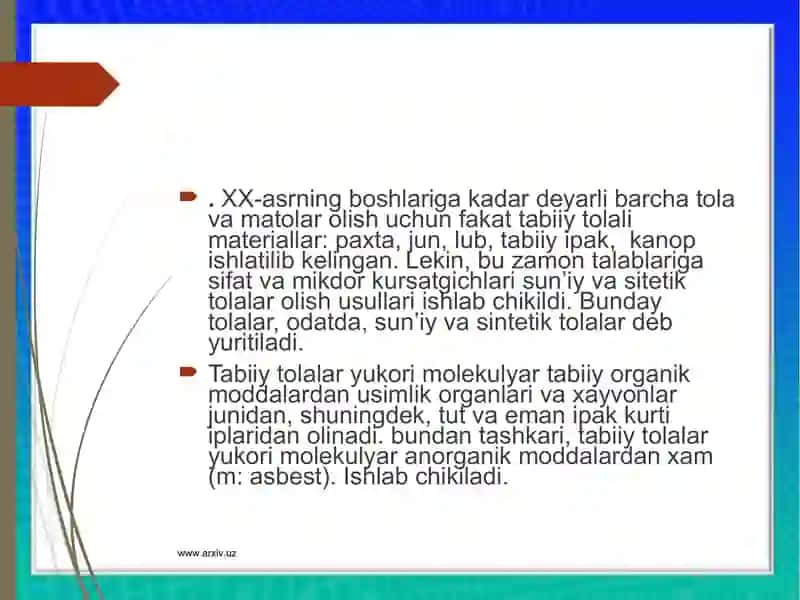 suniy tolalarning assortimenti 4