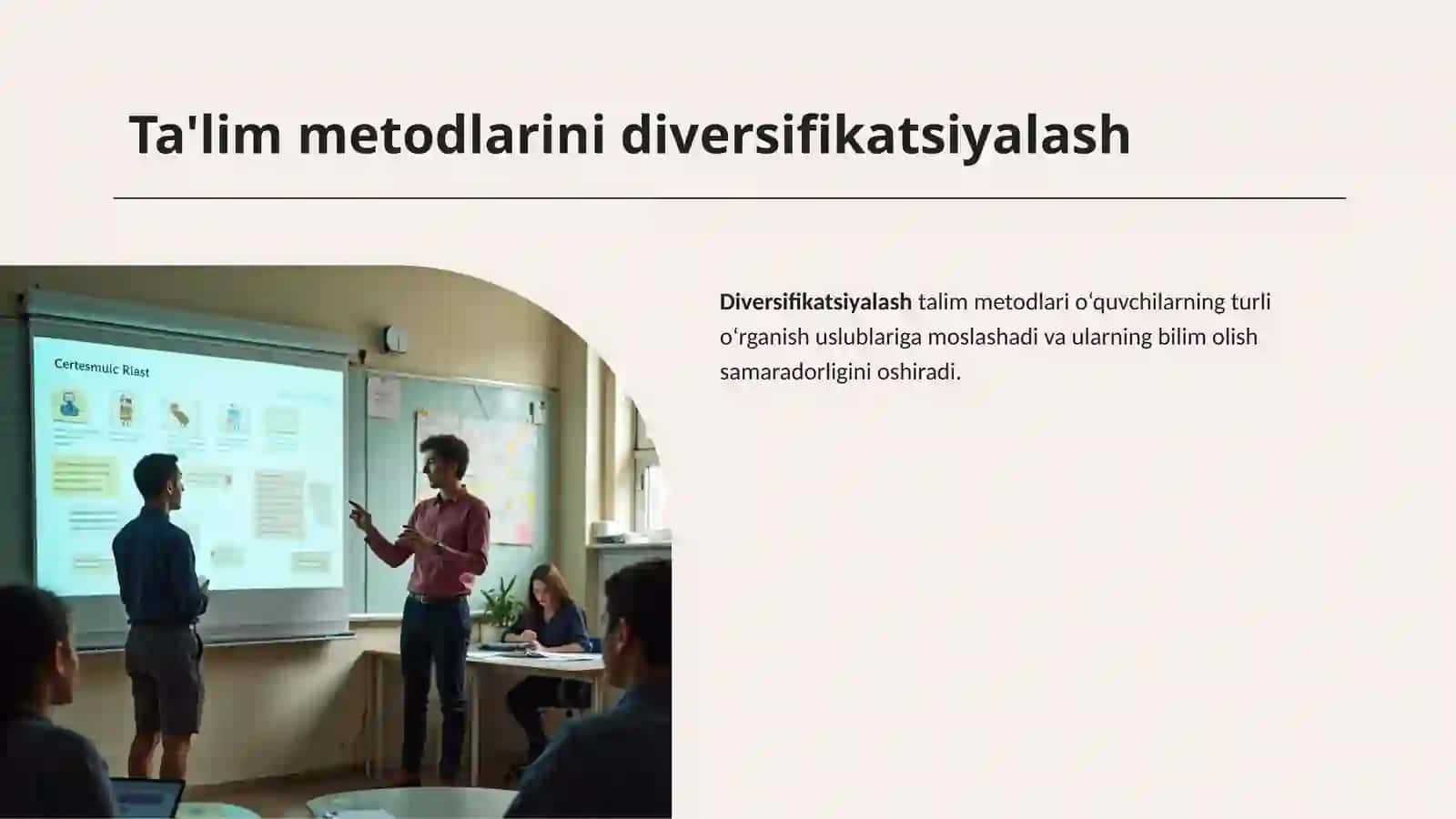 Bilim sifatini oshirish va intizomni mustahkamlash 4