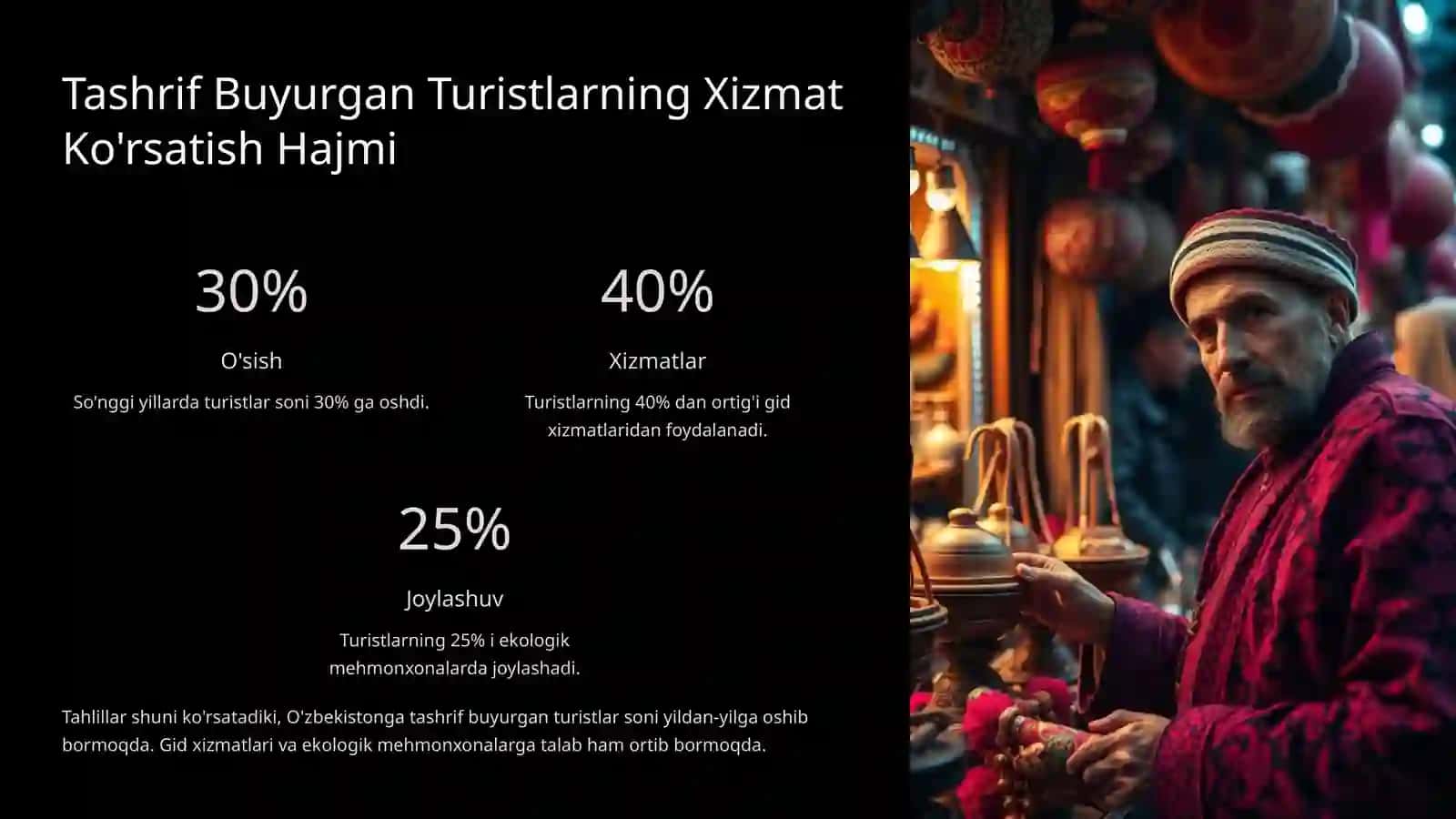 Ekоlоgik Turizm Yo'nаlishidа Tаshrif Buyurgаn Turistlаrgа Хizmаt Ko'rsаtish Hаjmini Tahlil Qilish 4