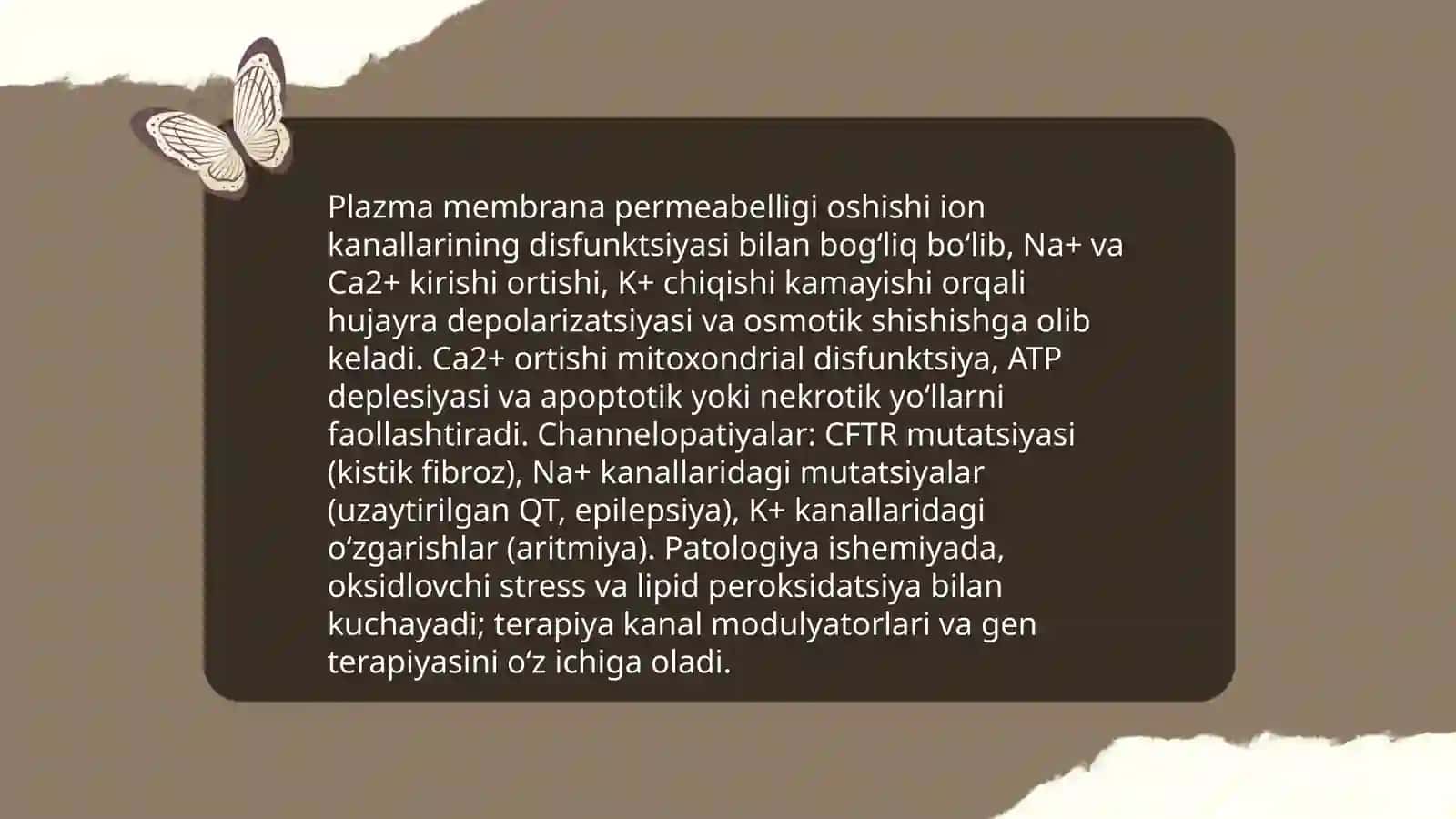 Hujayra membranalar va organellalarining patologiyasi 4