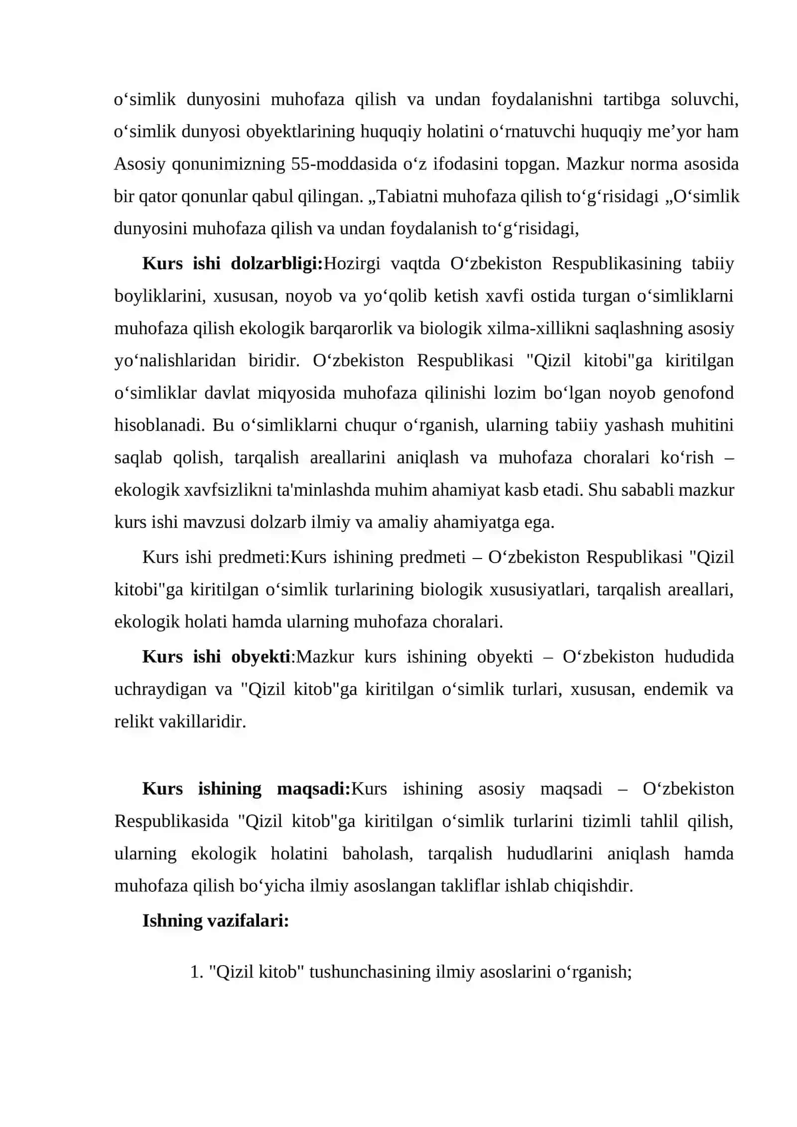 O'zbekiston Respublikasi "qizil kitobi"ga kiritilgan o'simlik vakillari 4
