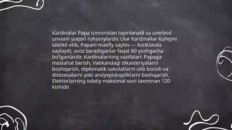 Katolikda diniy rutbalar iyararxiyasi 4