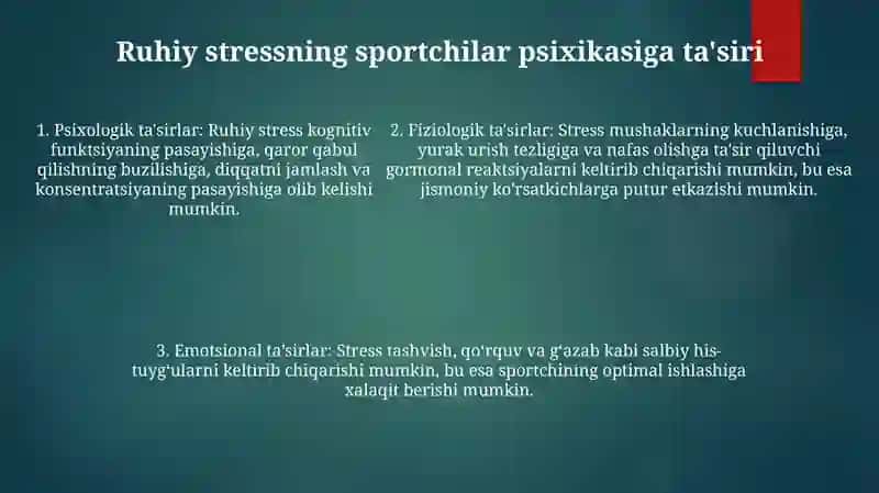 Ruhiy Zoʻriqishning Sportchi Psixikasiga Ta'Siri 4