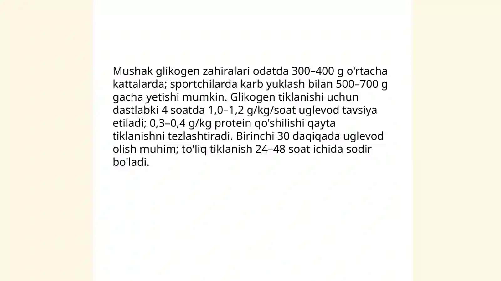 Sportchilar ovqatlanishining biokimyoviy asoslari 4
