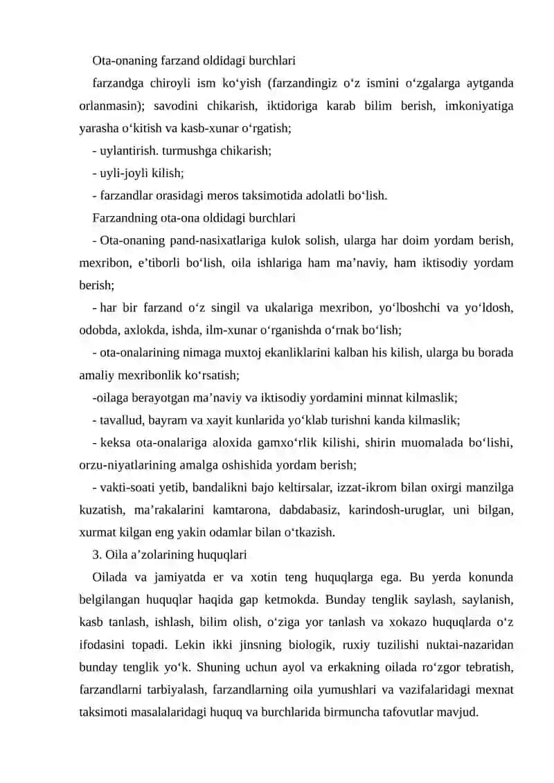 Oilada tarbiya asoslari 4