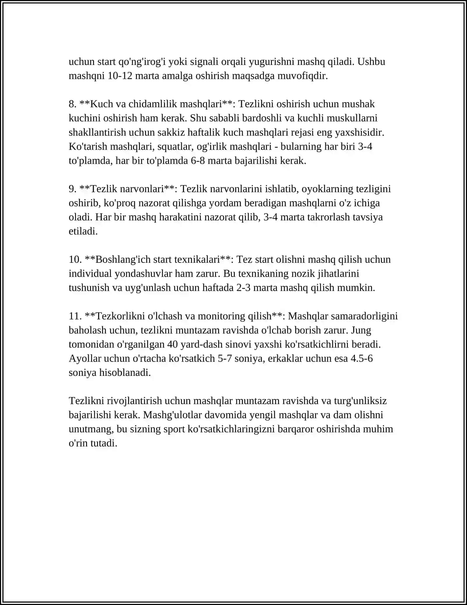 BASKETBOLCHINING UMUMIY JISMONIY SIFATLARINI TARBIYALASHDA MAXSUS MASHIQLARDA FOYDALANISH YULLARI 4