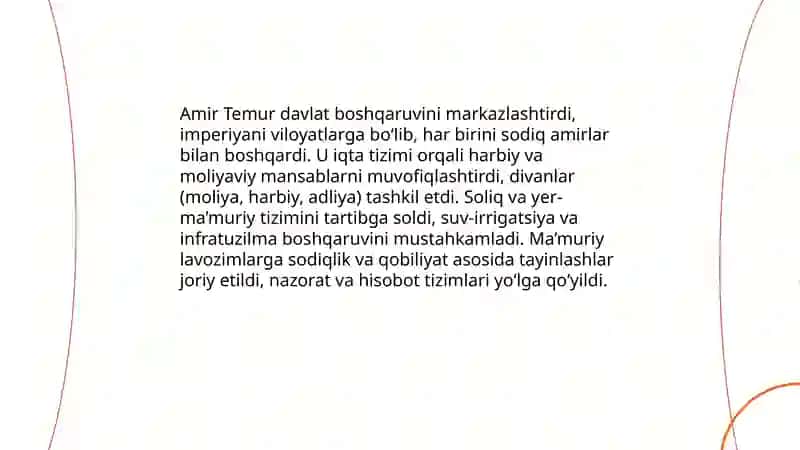 Amir Temur buyuk davlat arbobi 4