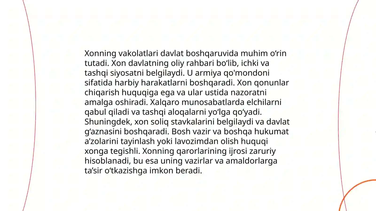 Xiva xonligidagi mansablar 4