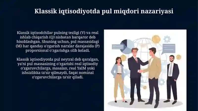 Pul miqdori nazariyasi 4