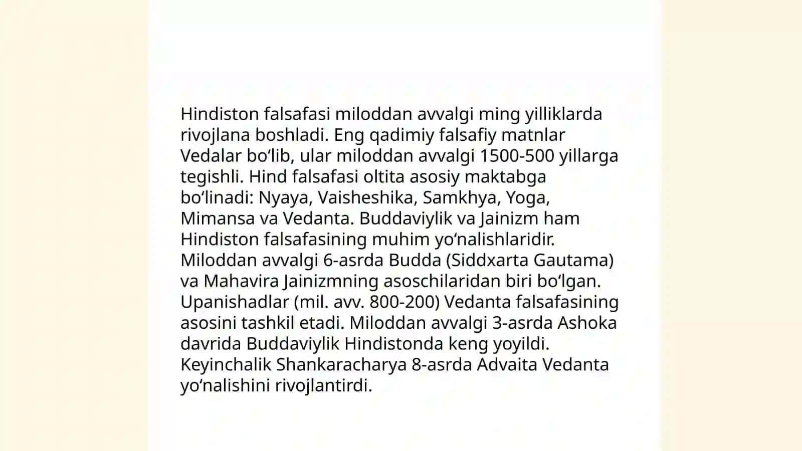Qadimgi Bobil,Hindiston,Osiyoda falsafa fani taraqqiyoti 4