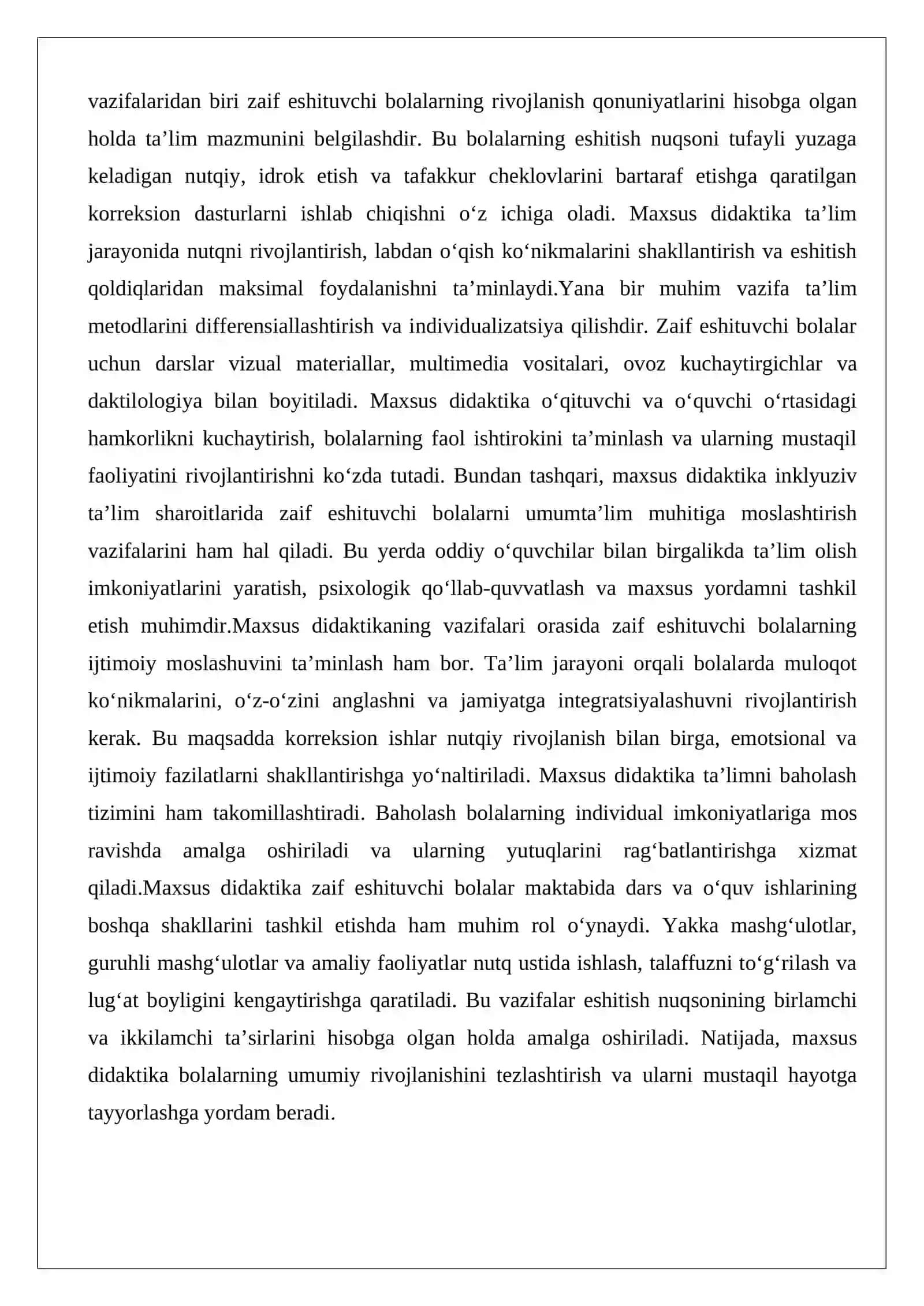 Zaif eshituvchi bolalar maktabi didaktikasi 4