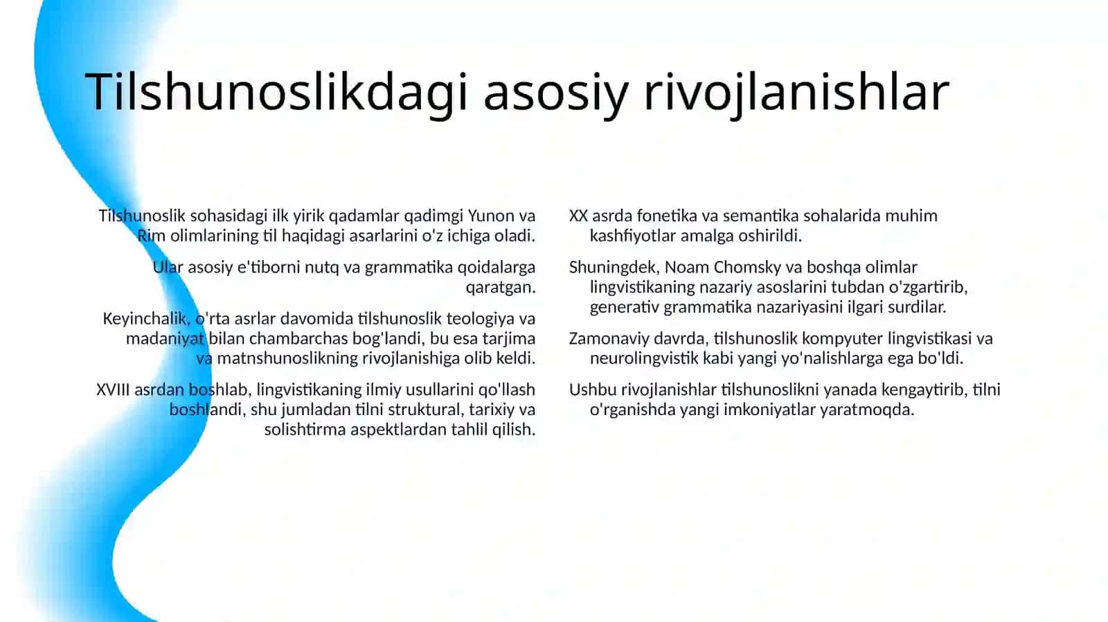 TILSHUNOSLIK FANI VA UNING VAZIFALARI 4