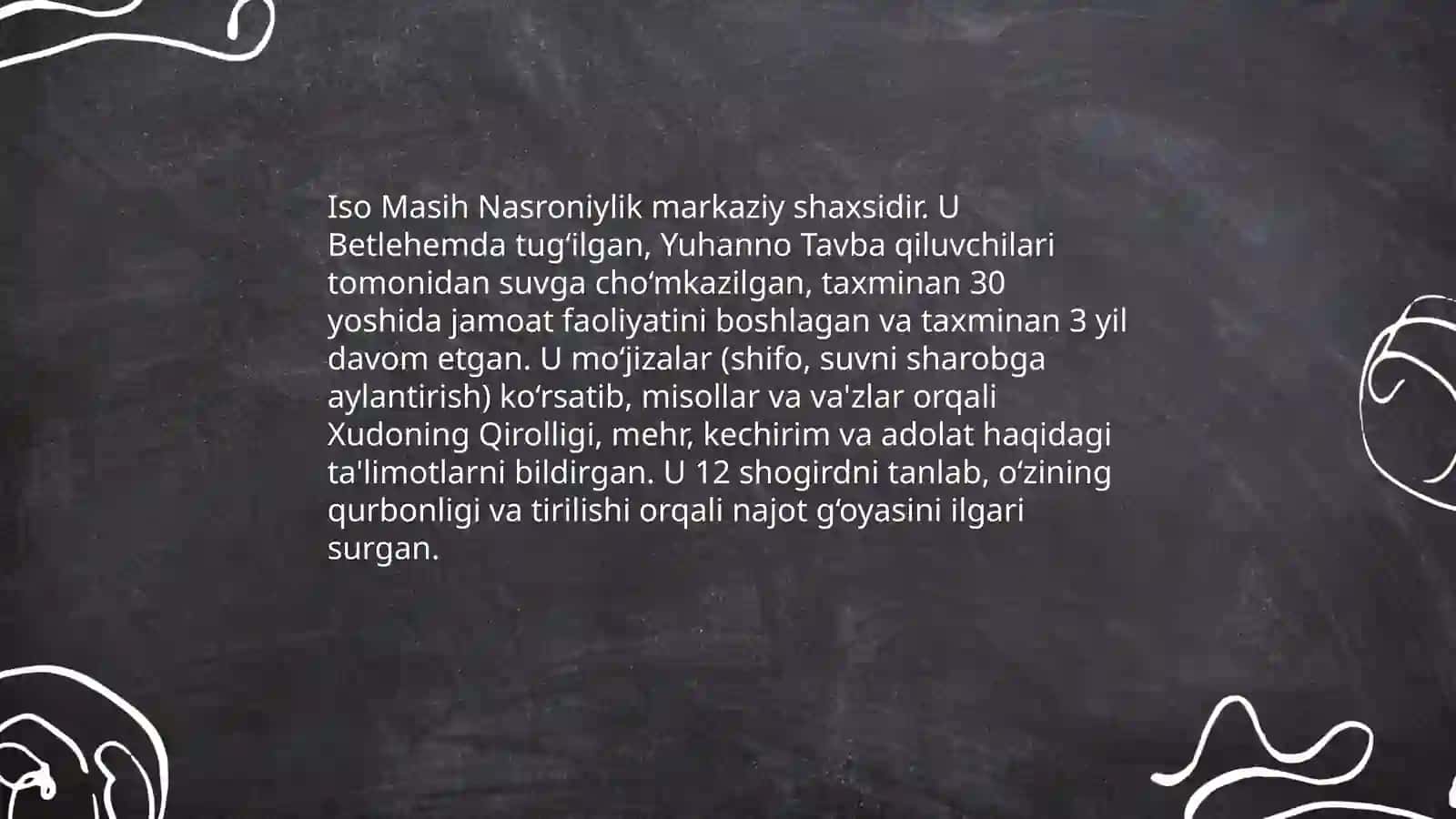 Xristianlik dini haqida 4