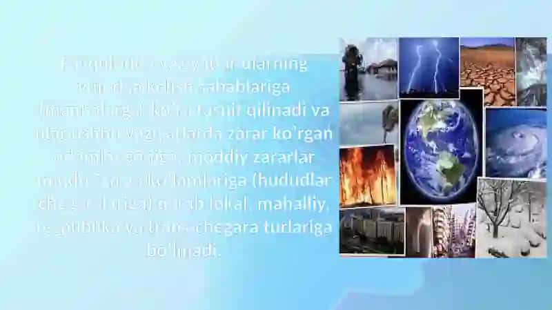 Tabbiy, texnogen, ekologik va ijtimoiy tusdagi favqulodda vaziyatlarda hayot faoliyati xavfsizligi 4