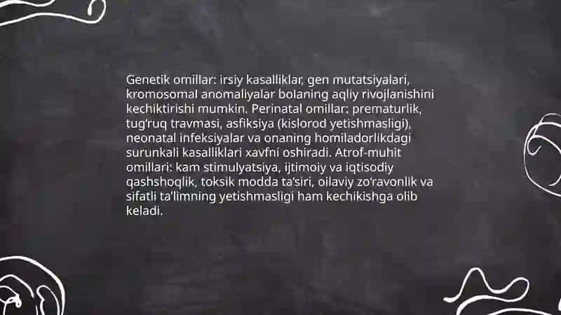 Ruhiy rivojlanishi kechikkan bolalar 4